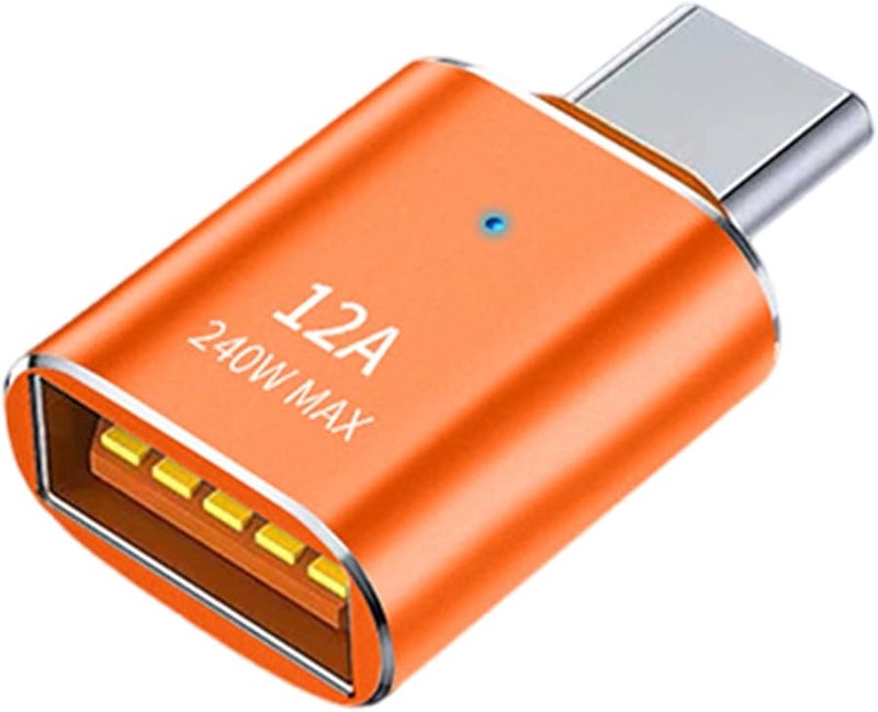 Type C to USB 2.0 Adapter for Data Transfer and Charging Color A - Image 3